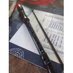 Flute soprano - doigt baroque - 32, 5cm en abs - avec tablature et ecouvillon de nettoyage.