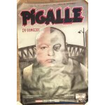 Fran�ois hadji lazaro pigalle affiche de concert 100x68 jacques tardi