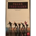 Franz ferdinand - french tour 2018 - affiche / poster envoi en tube - 40x60cm