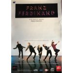 Franz ferdinand - french tour 2018 - affiche / poster envoi en tube - 70x100cm