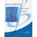 Frédéric guerouet, quelle aventure ! partition pour flûte traversière, edition billaudot Frédéric guerouet, quelle aventure ! partition pour flûte traversière, edition billaudot