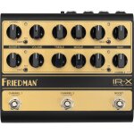 Friedman ir - x dual tube preamp & di prampli guitare avec lampes 12ax7