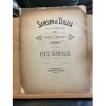 Fritz spindler samson et dalila fantaisie brillante op 334 partition durand fils
