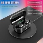 G6s tws bluetooth 5. 0 couteurs 8d stro sans fil couteur tanche casque avec affichage de led 3500 ...
