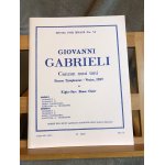 Gabrieli canzon noni toni editions leduc robert king collection music for brass n53 Gabrieli canzon noni toni editions leduc robert king collection music for brass n53