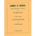 Gammes et arpeges exercices fondamentaux et journaliers pour la clarinette - cahier 2