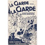 La garde. . . la garde (fox - marche humoristique, 1946) piano, accordon et chant / pierre louis et ...