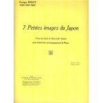 Georges migot : 7 petites images du japon pour chant avec accompagnement de piano
