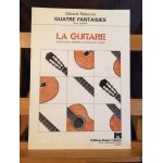 G�rard rebours quatre fantaisie pour guitare score partition robert martin verba