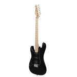 Ges 100 noire mate guitare electrique gaucher