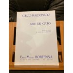 Gieco - maldonado aire de gato partition guitare et flute ou clarinette hortensia