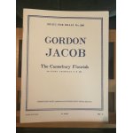 Gordon jacob the canterbury flourish pour huit trompettes partition music for brass n160 leduc