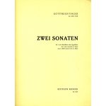 Gottfried finger zwei sonaten fur alt blockfloten und querfloten 2 alto recorders or flutes