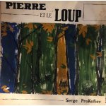 Gouache & encre de chine de maurice raffray pour illustration du disque  pierre et le loup
