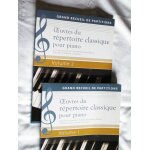 Grand recueil de partitions ?uvres du r�pertoire classique pour piano volume 1 et 2 bach beethoven chopin ...