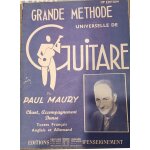 Grande mthode de guitare universelle de paul maury