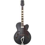 Gretsch g100ce synchromatic archtop cutaway flat black guitare demi - caisse