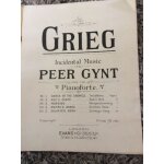 Grieg peer gynt suite pour piano (ed. evans & co) Grieg peer gynt suite pour piano (ed. evans & co)