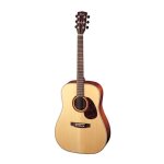 Guitare acoustique cort earth 100 naturel satin