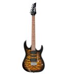 Guitare electrique ibanez grx70qasb
