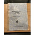 H. panofka 24 vocalises opus 85 partition chant piano durand ple - bollaert