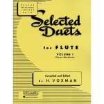 Hal leonard selected duets for flute vol. 1 mthode pour flte (anglais)