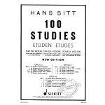Hans sitt 100 etudes 20 etudes dans 6me et 7me position. vol 4 op. 32 violon