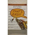 Handel for alto saxophone Handel for alto saxophone