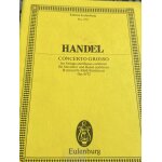 Handel - concerto grosso pour cordes et basse continue en si mineur opus 6 / 12 - editions eulenburg ...