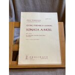 Handel / haendel sonat� en �a m partition flute a bec guitare scheit doblinger
