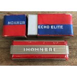 Harmonica hohner echo elite double  collector