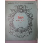 Haydn trio n1 3 partitions piano violon violoncell Haydn trio n1 3 partitions piano violon violoncell