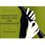 Helmut m�nkemeyer: le jeu de la fl�te a bec alto - vol. 1 : les d�buts