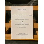 Henri challan 380 basses et chants donn�s en dix recueils editions leduc volume 9b el�ments de r�alisation ...