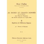 Henri challan : 380 basses et chants donn�s vol. 4b septi�mes de diff�rentes especes - r�alisations - ...