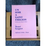 Henri sauguet un soir a saint emilion basson piano partition editions leduc Henri sauguet un soir a saint emilion basson piano partition editions leduc