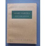 Henry purcell : dido and aeneas, partition d'orchestre ralise et edite par benjamin britten et imogen ...