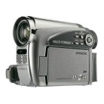 Hitachi dvdcam dz - gx5100e - cam�scope - 1. 3 mp - 15x zoom optique - dvd