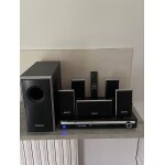 Home cin�masamsung ht - q20 500w 5. 1 dvd