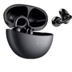 Honor choice earbuds clip casque sans fil clip d'oreille appels / musique bluetooth noir