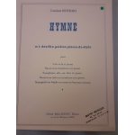 Hymne - n 1 des six petites pièces de style pour basson ou tuba ou trombone ut et piano Hymne - n 1 des six petites pièces de style pour basson ou tuba ou trombone ut et piano