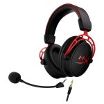 Hyperx cloud alpha - casque pro gaming filaire - jack 3, 5mm - noir, rouge