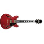 Ibanez as93fm - tcd - transparent cherry red - guitare electrique Ibanez as93fm - tcd - transparent cherry red - guitare electrique