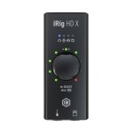 Ik multimedia irig hd x - interface audio compacte 24 bits / 96 khz pour guitare ou basse - connexion ...