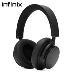Infinix quiet x wireless on - ear bluetooth headphone stretchable headband with mic