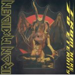 Iron maiden - from here to eternity - shape - 7 cm - vinyl