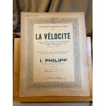 Isidore philipp la v�locit� volume 2 partition m�thode piano leduc