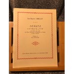 J. b. loeillet sonate sol majeur op. 4 n9 flute basse continue partition leduc