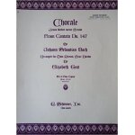 J. s. bach : chorale, jesus bleibet meine freude. from cantata no. 147 arranged for two pianos, four ...