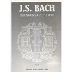 J. s. bach - inventions a 2 et 3 voix - bwv 772 - 786 / 787 - 801